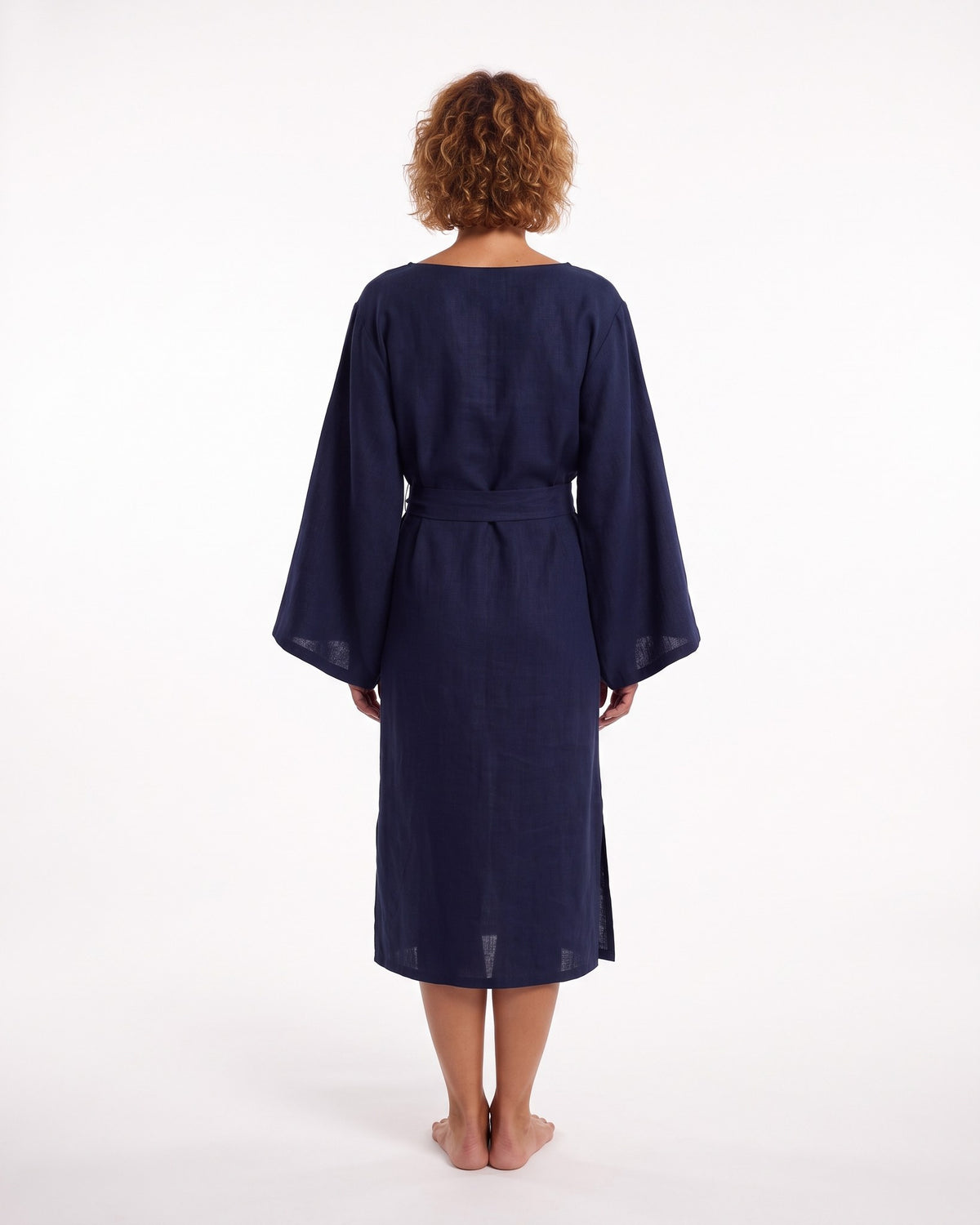 WHISPER – Deep blue suknelė, nugara #Color_Deep blue
